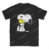 Peanuts Snoopys T Shirts Unisex Cotton Casual Tshirts Round Neck Tee Shirt Short Sleeve Tops Summer