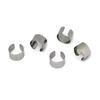 20Pcs Stainless Steel Ear Clips Findings Body Jewelry Ear Cuffs Ear Clips No Piercing Earrings for Women Men DIY Jewelry Making