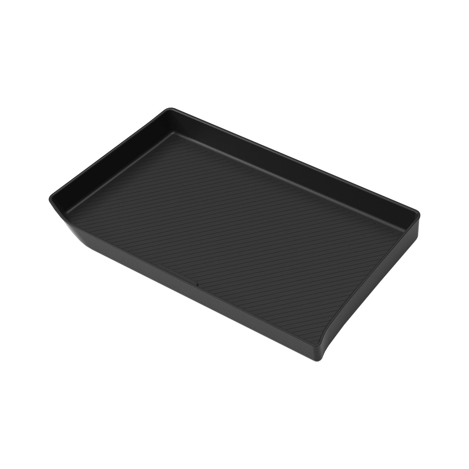 

for DAIHATSU MOVE LA850S LA860S 2025 Co-pilot Storage Box TPE Tray Organizer Car Interior Accessories Black