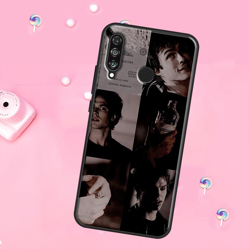 Damon Salvatore The Vampire Diaries For Huawei Nova 12s 12i 8i 11i 9 10 SE Y60 Y70 Y90 Y72 Y73 Y61 Y91 P60 Pro P30 P40 Lite Case