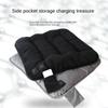 Car Heated Seat Cushion USB Plug-in Office Sedentary Graphene Heating Pad Seat Cushion Home Chair Cushion Heats Up Quickly