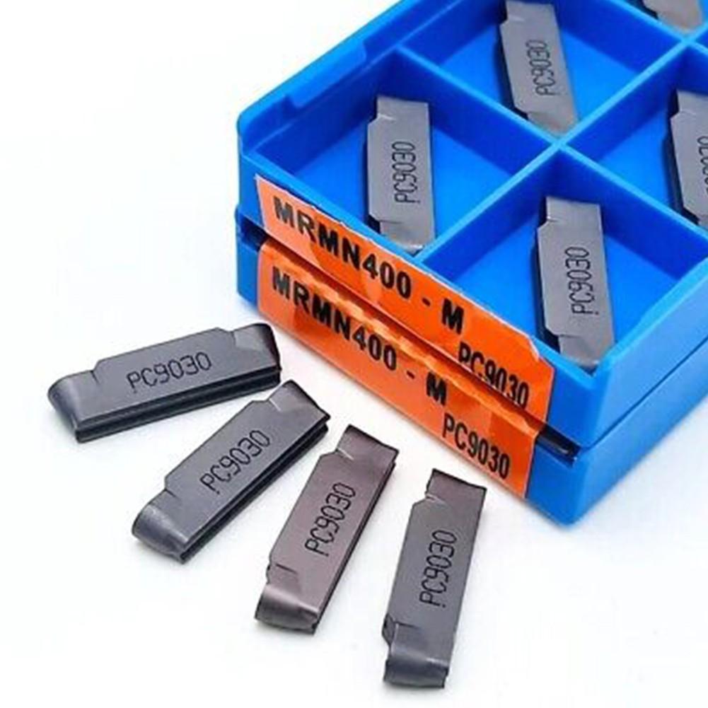 

MRMN400-M PC9030 CNC Grooving insert 10pcs R2 mm carbide Stainless steel MGEHR
