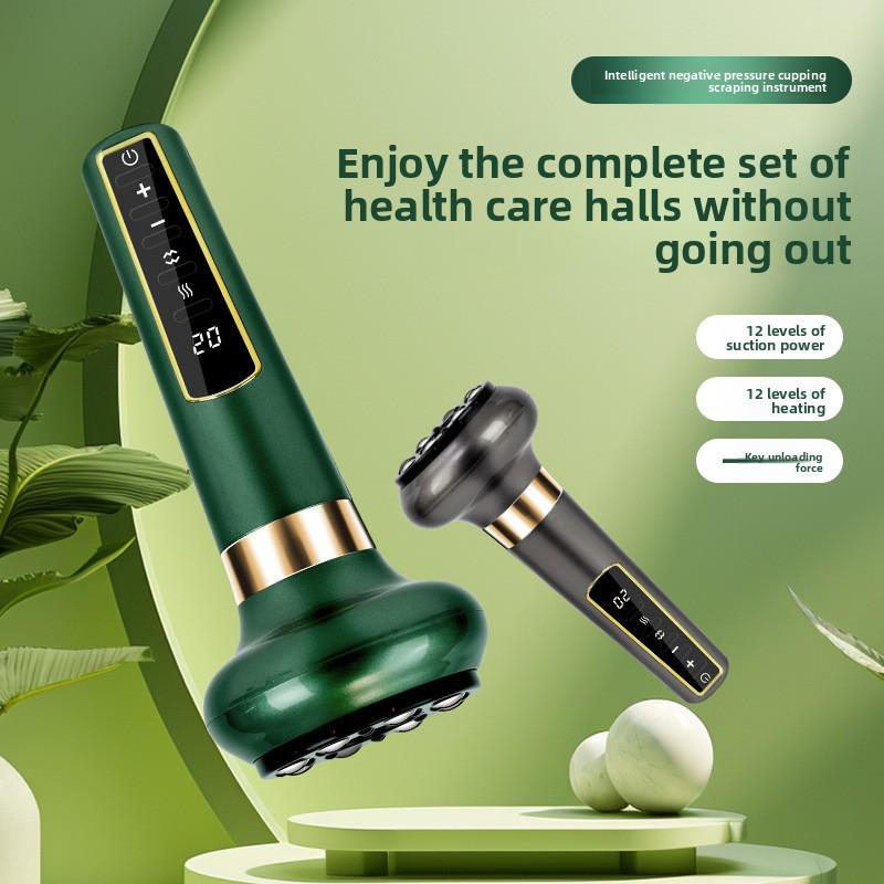 Intelligent Vacuum Cupping and Scraping Instrument, Electric Breathing Scraping Instrument, Meridian Massager, Scraping Instrument