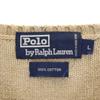 Polo by Ralph Lauren 90s Old Long sleeve V-neck cotton sweater L knit Men's Used