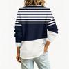 Women's Retro Printed Long Sleeve Knit Cardigan Button Front Jacket