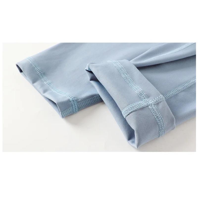 Leggings de verano para adolescentes, pantalones de yoga deportivos, finos e informales, que combinan con todo, mallas para niños, pantalones antimosquitos de secado rápido