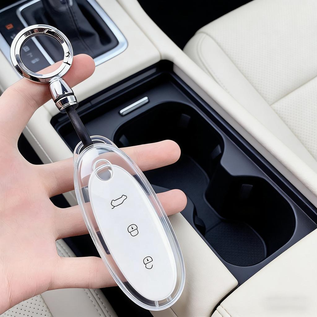 Soft Tpu Key Fob Cover Protect Fit For Fit For Dongfeng Nammi Dfsk Naami Dongfeng Box Truck Transparent Key Ring Key Fob Caps Mount