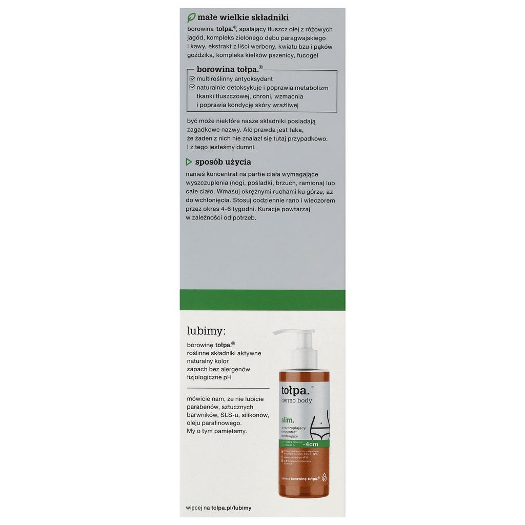 Slimming Modeling Concentrate Tołpa Dermo Body Slim 250