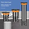 High-Quality Sewer Drain Extension Core Anti-Odor Extension Pipe Stainless Steel Bathroom Anti-Insect Deep Water Repair