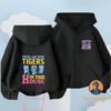 Fashionable KPop Demon Hunters Kids Boys Little Girls Zip Up Hoodie Cute Printed Cartoon Warm Windproof Autumn Winter Fashion