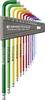 PB SWISS TOOLS Allen Key Set PB RB Swiss Made Long Hex Key Set with Ball Point and Inch Sizes for Industrial and Craft Applications 212Z.LH-12 100%
