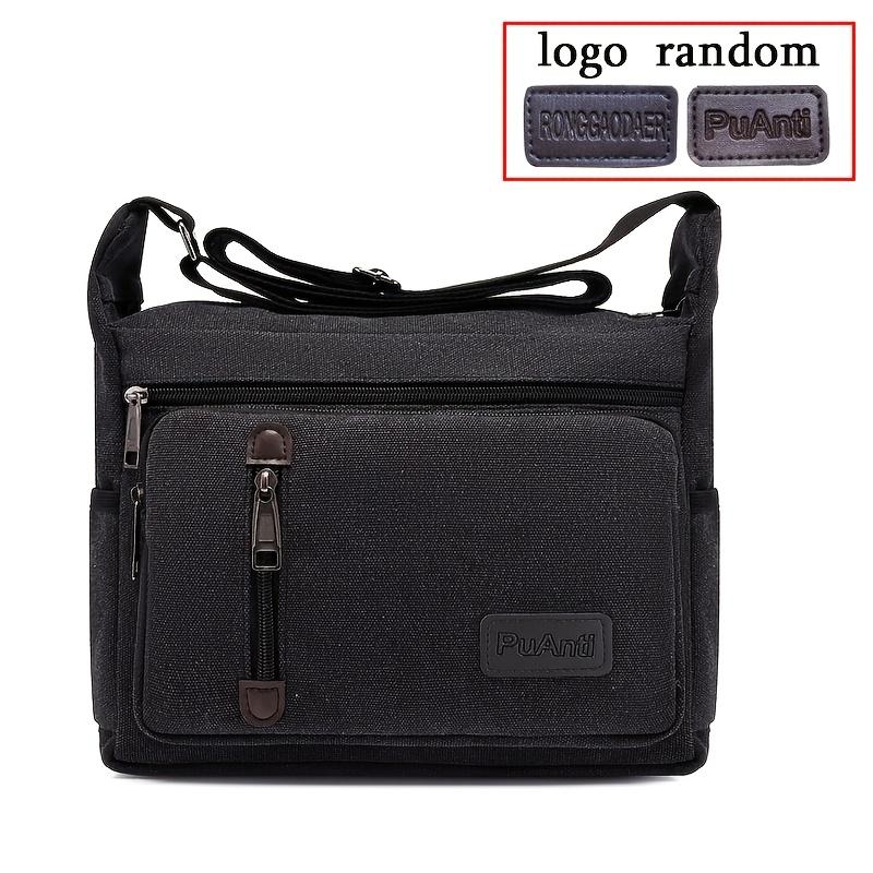 Vintage Crossbody Bag with Adjustable Strap Casual Outdoor Style, Easy Care, Suitable for Hiking and Daily Carrying