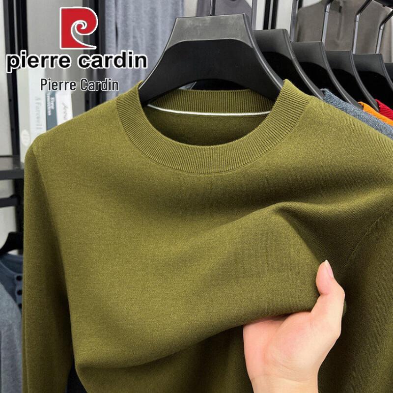 Pierre Cardin Men's Slim Fit Half-Turtle Neck Knit Sweater