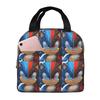 Sonic Shadow Insulated Lunch Bag for Kids School Cooler Thermal Food Box Tote Portable Lunch Boxes Container