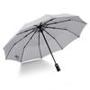 Creative automatic three-fold umbrella folding men's and women's umbrellas umbrella fixed umbrella umbrella