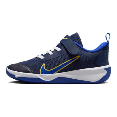 Omni Multi-Court PS Midnight Navy Saturn Gold Kids Sneakers Blue White Hyper-Royal DM9026-404