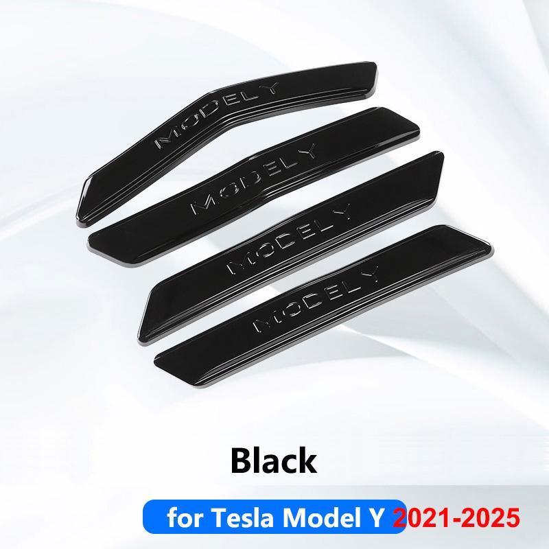 For Tesla Model Y Juniper 2025 Door Protector Strip Anti-Collision Model 3 Door Side Edge Protection Sticker Guard Accessories Interior Mirrors 6
