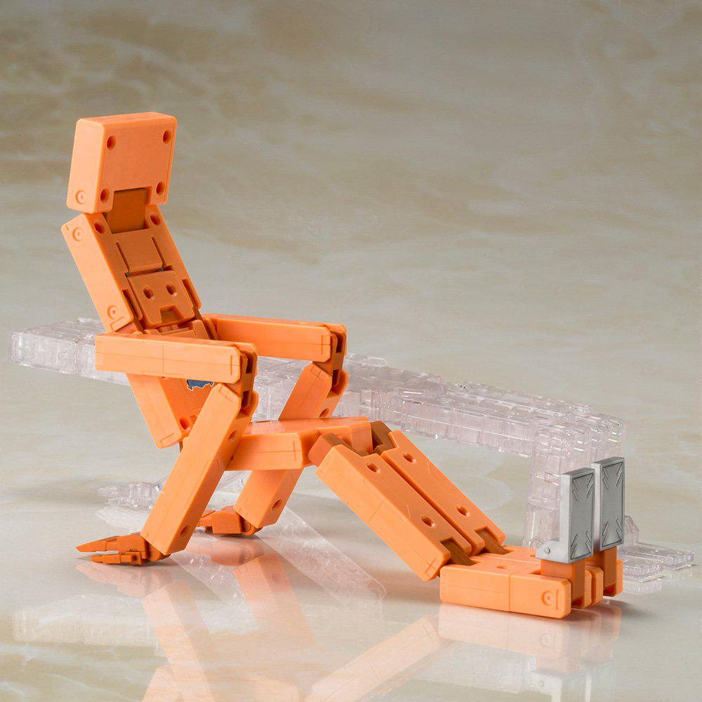 Frame Arms Girl Charge-kun HRESVELGR & CLEAR COLOR Ver. Approximately 180mm tall non-scale plastic model