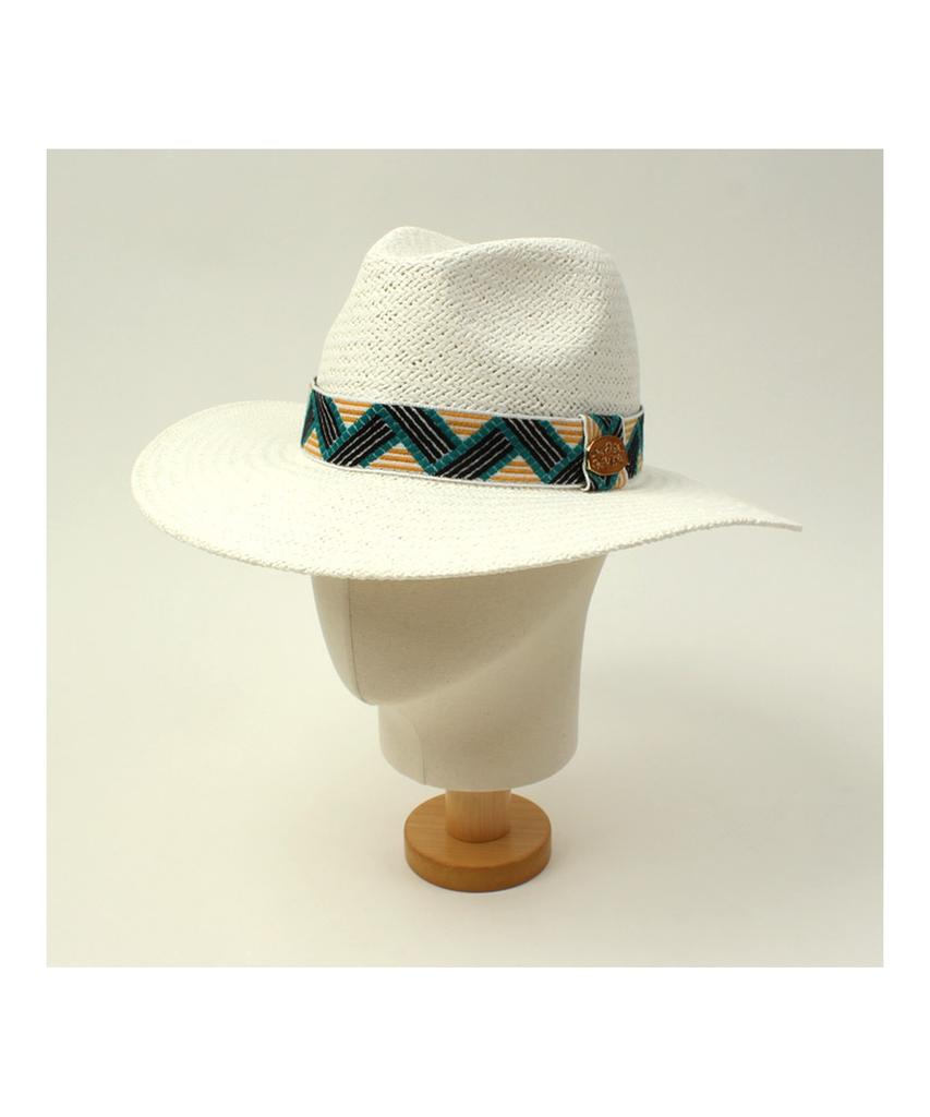 Yunibeosyeolkemiseuteuli Cool Line Swing White Fedora Summer Fedora