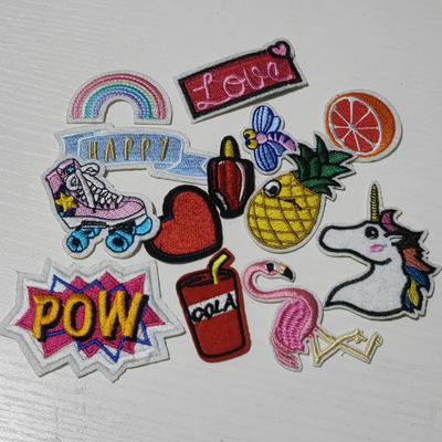 20pcs Mixed Iron On Patches For Clothes Cowboys Embroidery Patch For Jeans Girl Patch For Decoration Badges Applique