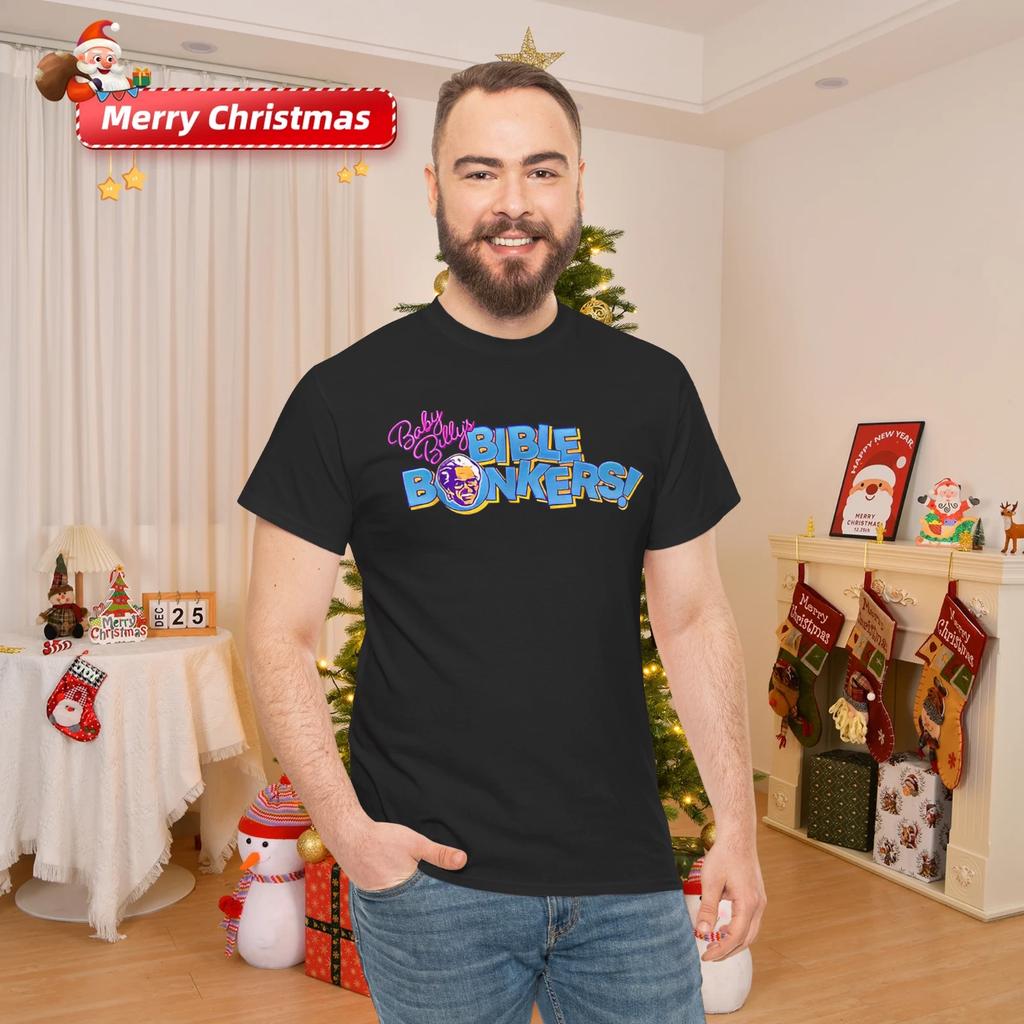 Funny Baby Billy's Bible Bonkers Tee Cotton T- Shirt