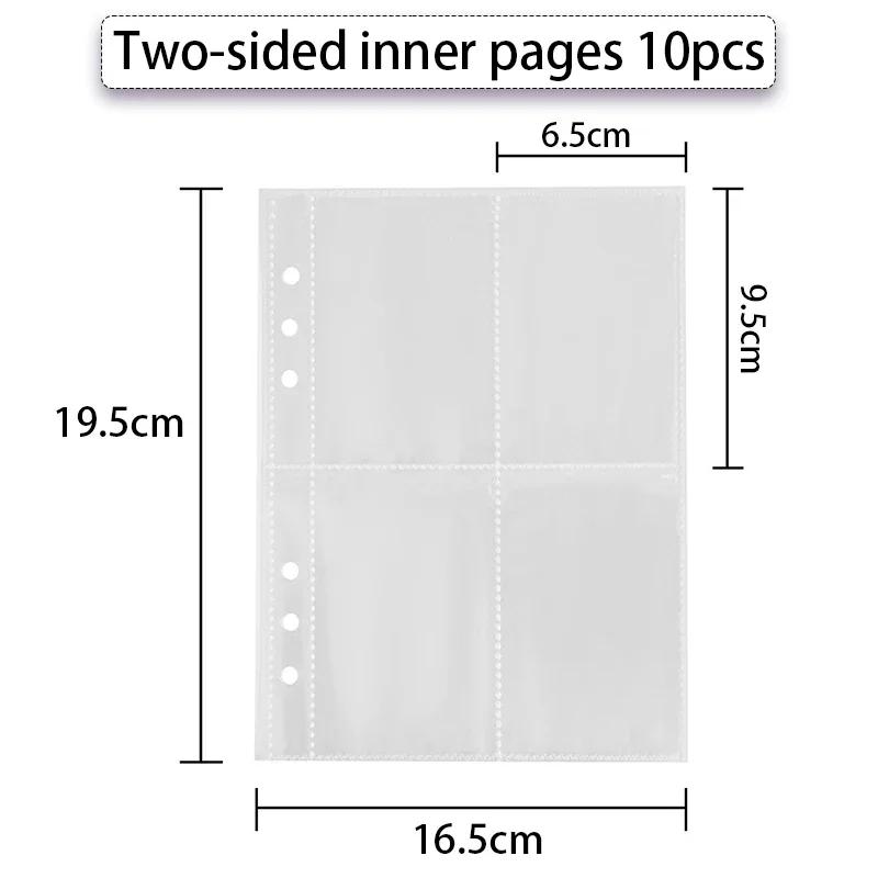 

Korea Style A6 Binder Photo Album Cute Ballet Bow Embroidery Binder Photocard Holder for Photographs Idol Cards Collect Supplies