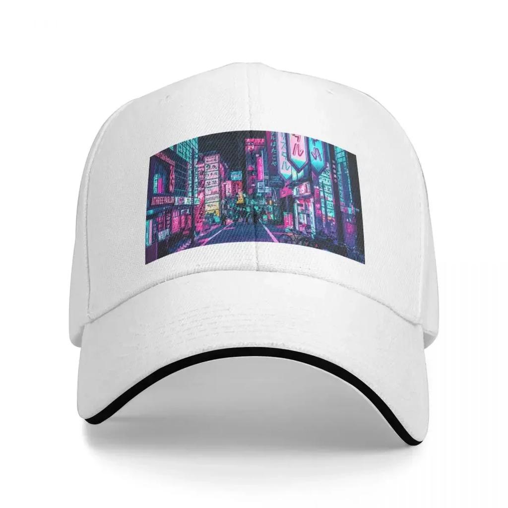 Tokyo  A Neon Wonderland Baseball Cap Luxury Unisex Hat Designer Hat Visor Snap Back Hat Trucker Hats For Unisex Womens