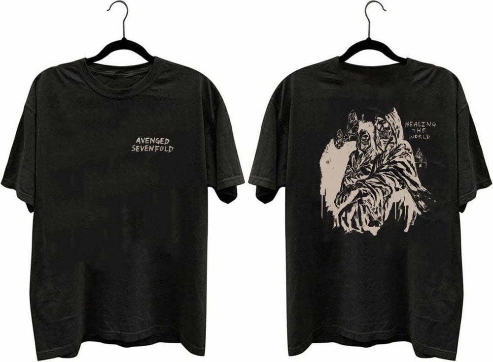Avenged Sevenfold Healing The World Shirt S5XL Unisex T-Shirt L