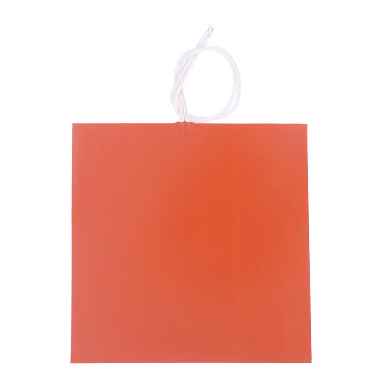 55W 12V 12*12Cm Engine Oil Tank Silicone Heater Pad Rubber Heating Mat Warming