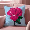 Mexican B-Bingo Lottery Cushion Cover Multi-Scene Pillow Cover for Home & Car - Reversible, Soft & Durable for Daily Use