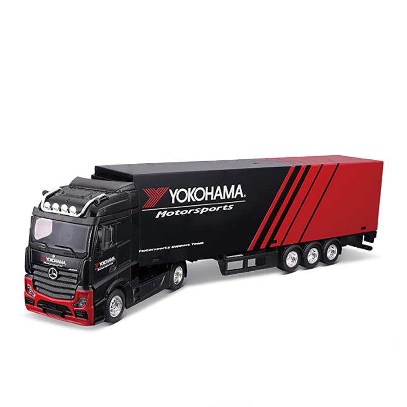 1:43 וולוו FH16 גלובטרוטר 750 XXL נגרר דגם רכב מסגסוגת Diecasts & כלי רכב צעצוע דגם רכב מיניאטורי צעצוע לילדים