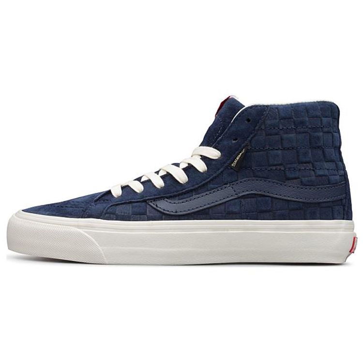 

Темно-синие кроссовки унисекс Vans Sk8-Hi GTX LX Off-White VN0A3TKHQ4D