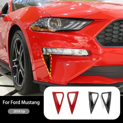 Pre Ford Mustang 2018 Up Daily Running Light Decoration Cover Stickers ABS Exteriérové ​​príslušenstvo