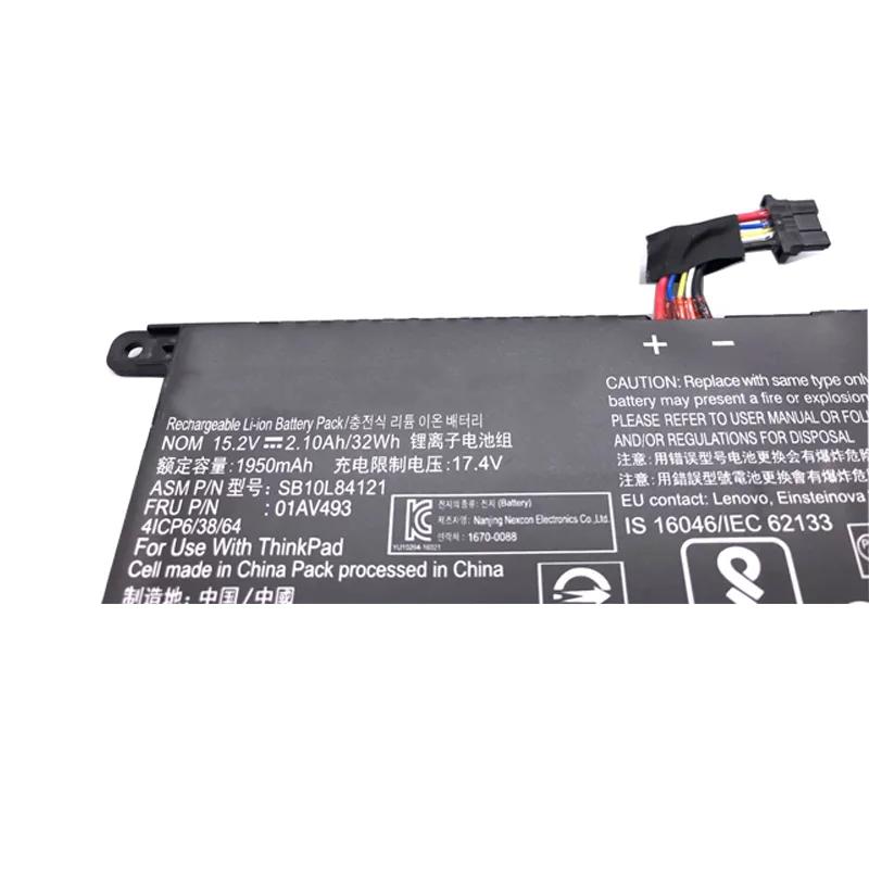 WHOLESALE New 01AV493 Laptop Battery For Lenovo ThinkPad T570 T580 P51S P52S SB10L84121 00UR890 00UR891 00UR892