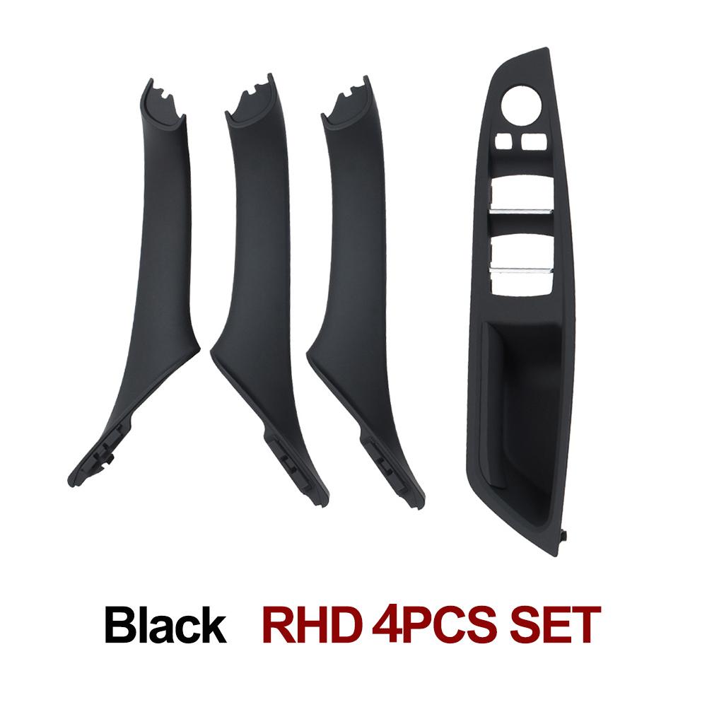 RHD Right Driver Cars Interior Armrest Door Handle Replacement 4PCS Set BMW 5 Series F10 F11 520i 523i 525i 528i 535i