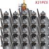 New 8pcs/lot MOC Uruk-hai Orc Army Group Orcus Figures Model Building Blocks LOTR Bricks Medieval Toys for Children gifts