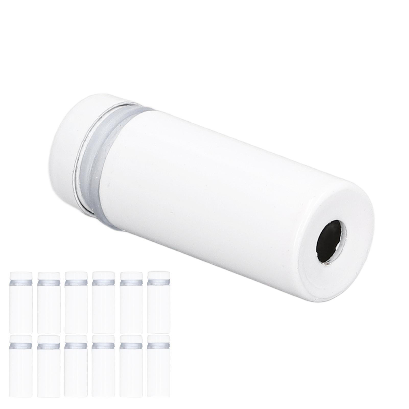 

12 шт. Винты-стойки из нержавеющей стали, крепеж для рекламы и настенных табличек из акрила, 12x30 мм