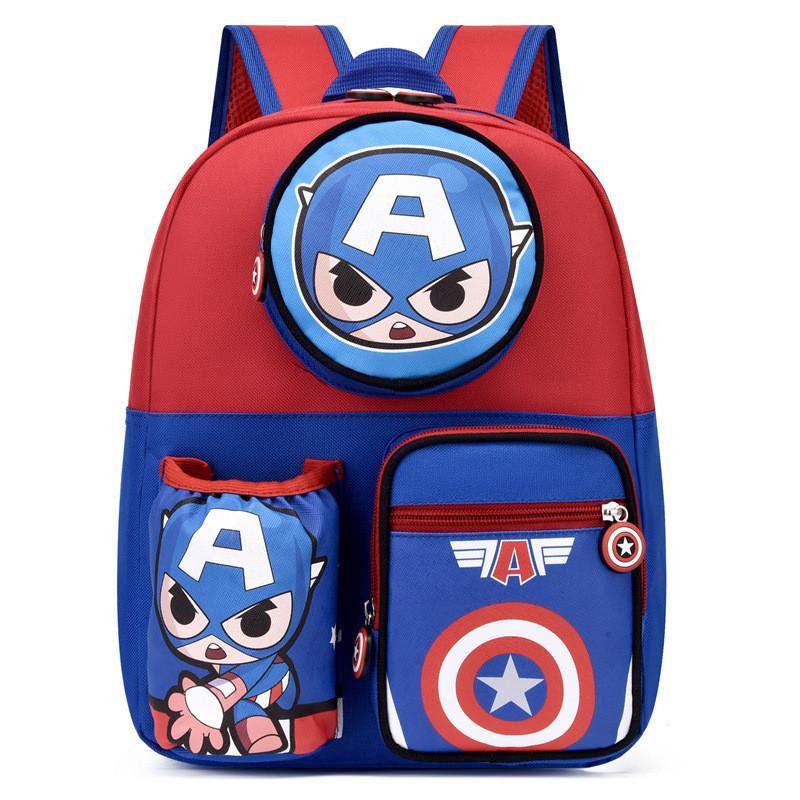 Adorable Cartoon Nylon Backpack For Kids Ages 3-6 Perfect For School And Play