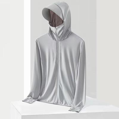 Herren Sommer 2026 Dünn Atmungsaktiv UV-Schutz Angeljacke