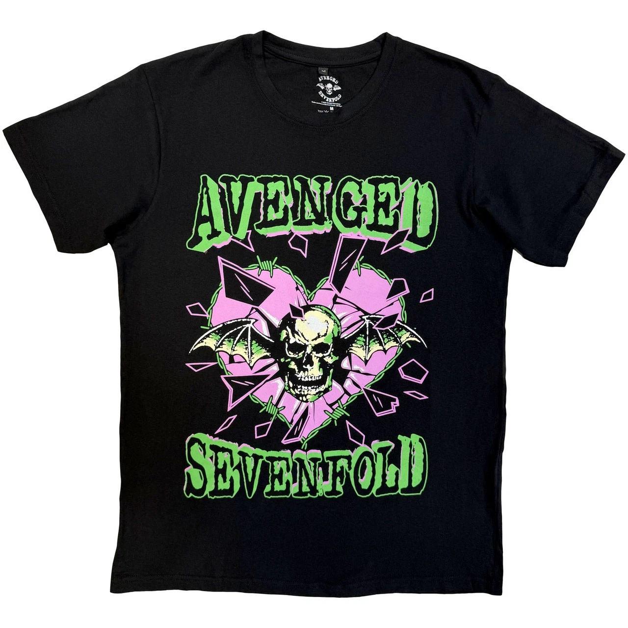 Avenged Sevenfold - Heart Break - Black Carbon t-shirt S