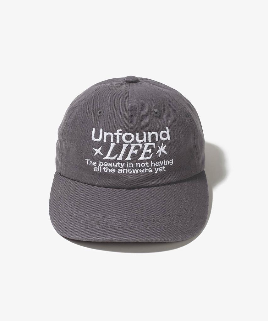Beollunpeulenjeu Unfound Life Washed Ball Cap Stone Grey