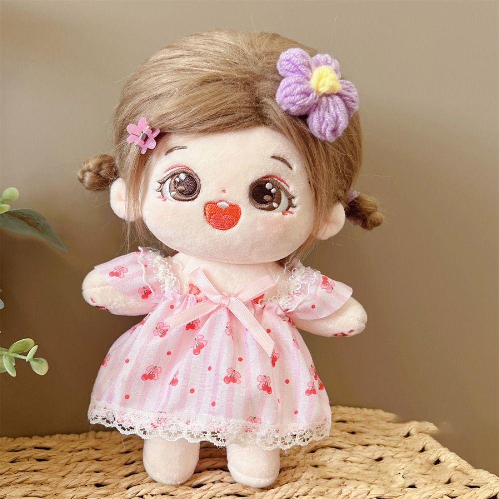 

Fashion DIY 20cm Cotton Doll Clothes Cartoon Cute Doll Clothes Decoration Toy Gift Colorful Toy Accessories Cotton Doll