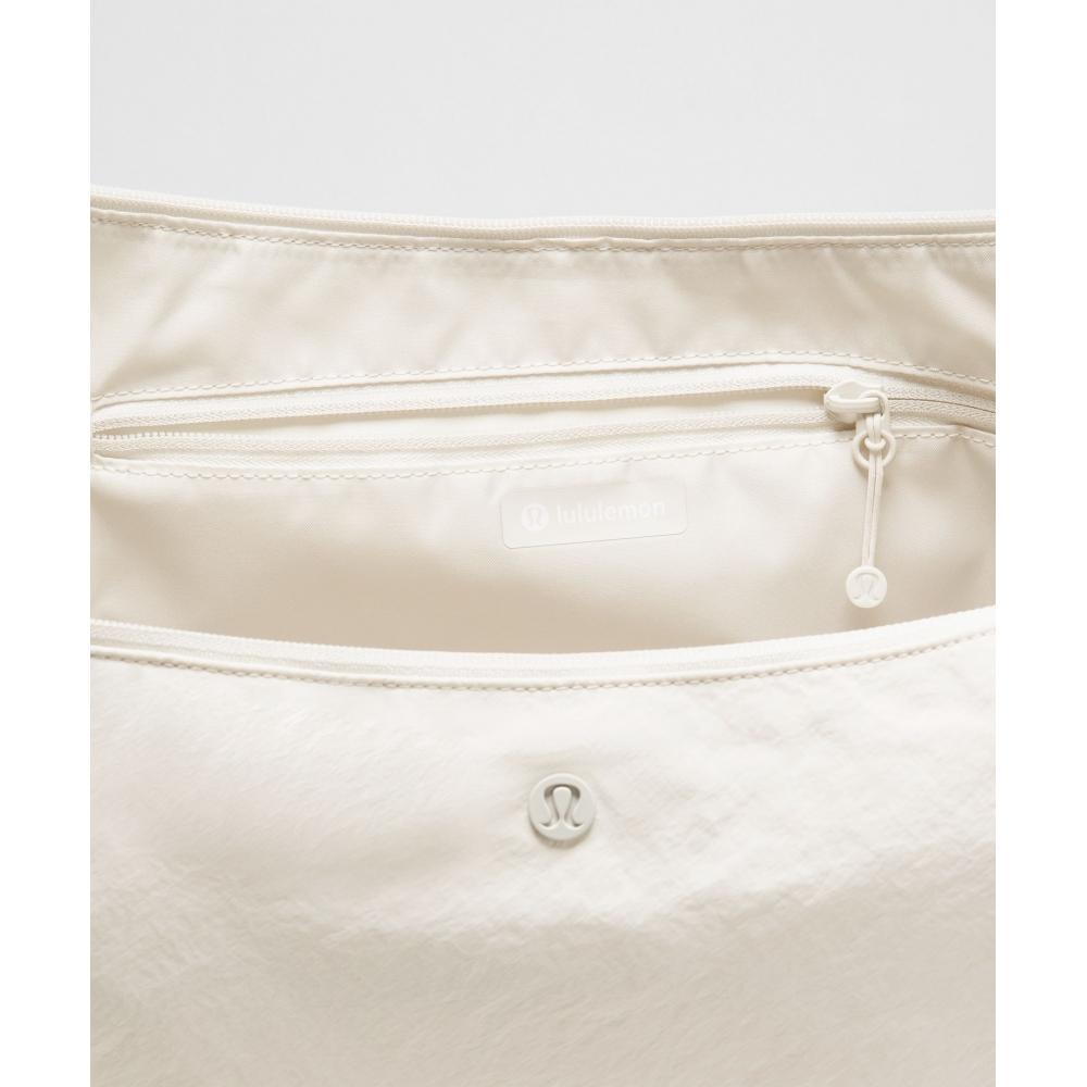 Lululemon Large Slouchy Sling Bag 13l Light Ivory Gold