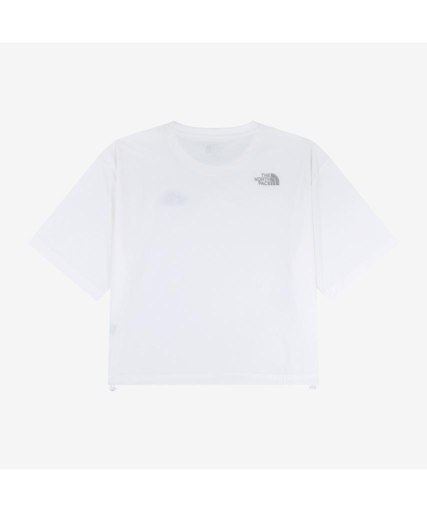 Noseupeiseu Nt7Us32K Women'S Ice Pulse Short Sleeve Tee White