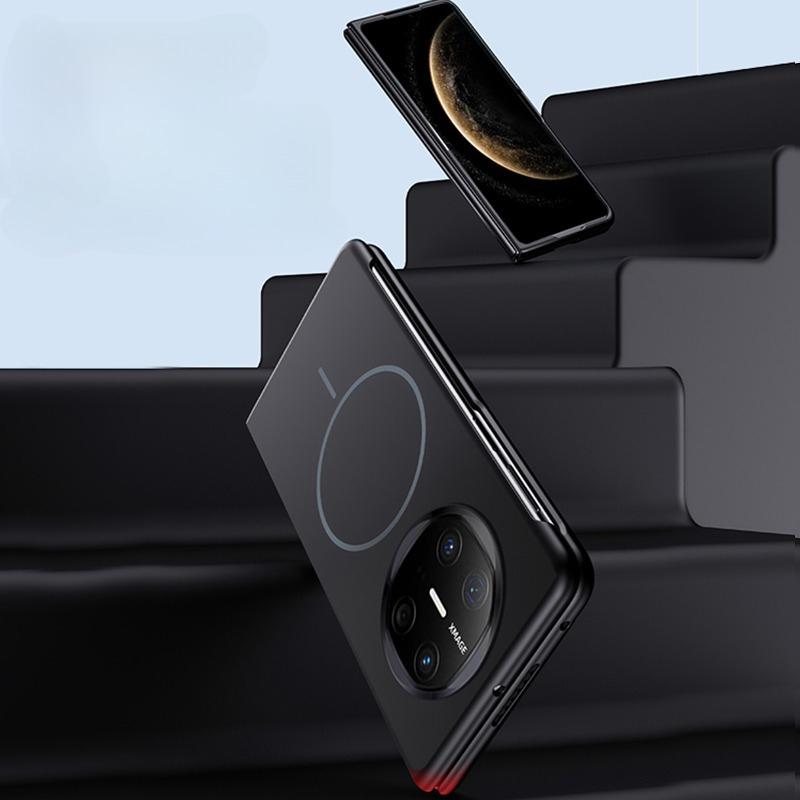 For Magsafe Ultra Thin Case for HUAWEI Mate X6 Mate X5 X3 X2 Frosted Hard PC Wireless Charging Back Cover Funda