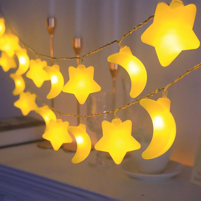 Ramadan Desk Lamp  Moon Star Table  Night Light  Ramadan Decorations  Eid Al-Fitr Supplies Islamic Home Decor