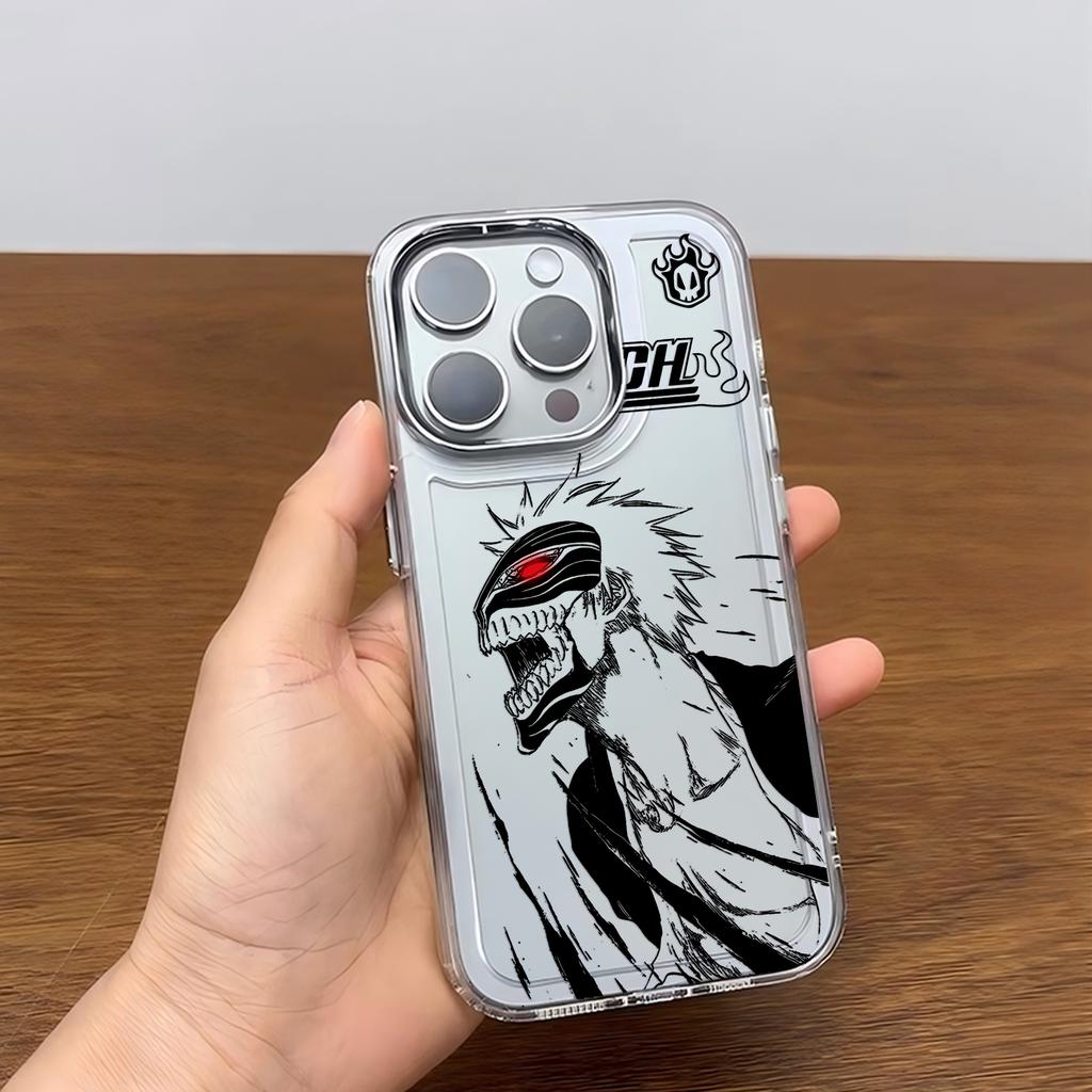 Anime Hot Cool New BLEACHS Phone Case For iPhone 17 16e 16 15 14 13 12 11mini Pro Max X XR XSMAX Air Plus Transparent Soft Cover