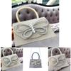 Stylish Cross-border Wedding Party Dress Bag With Rhinestone Butterfly Bow