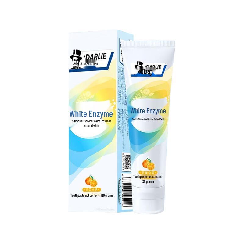 

Darlie White Enzyme Warm Sunset Orange Toothpaste