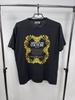 Versace Jeans Couture T-Shirt Größe L Schwarz Großes Logo Unisex T-Shirt